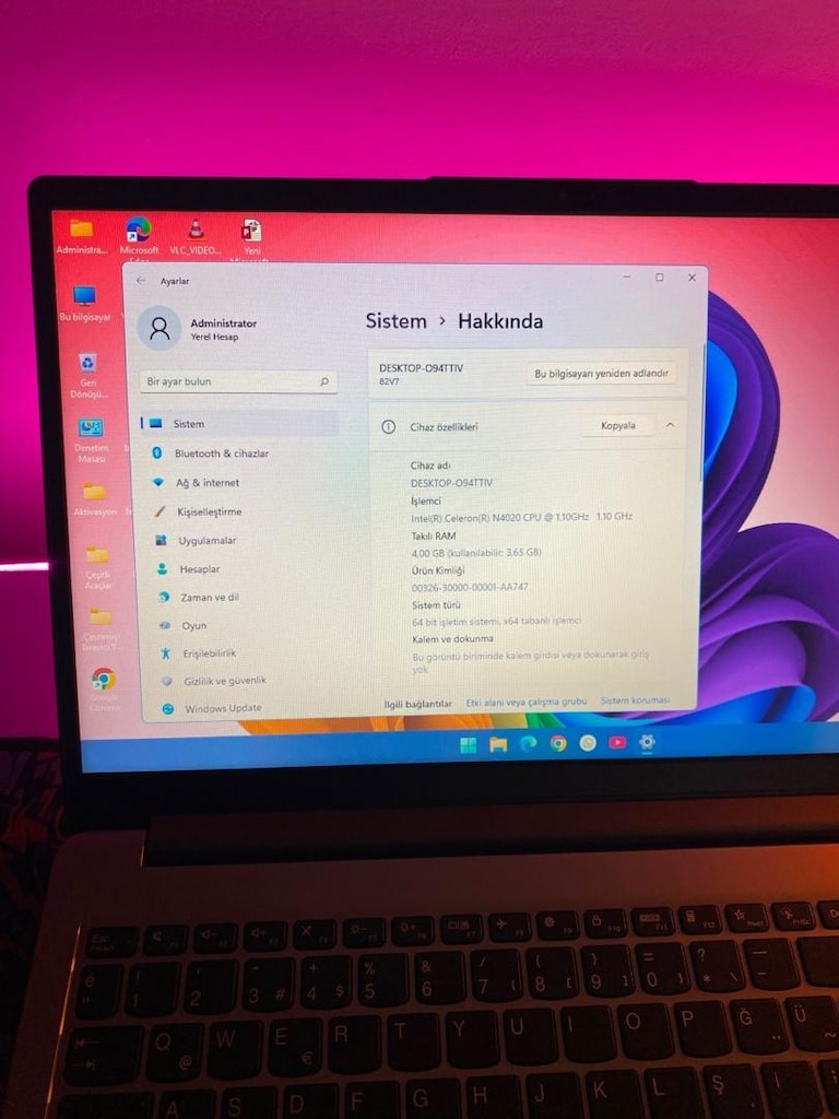 LENOVO YENİ NESİL -4-128 LAPTOP - 3