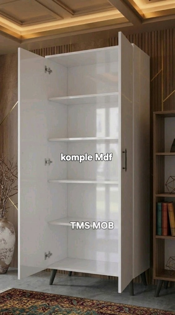 Erzak dolabı komple mdf dolabı ayakkabılık dolabı - 2
