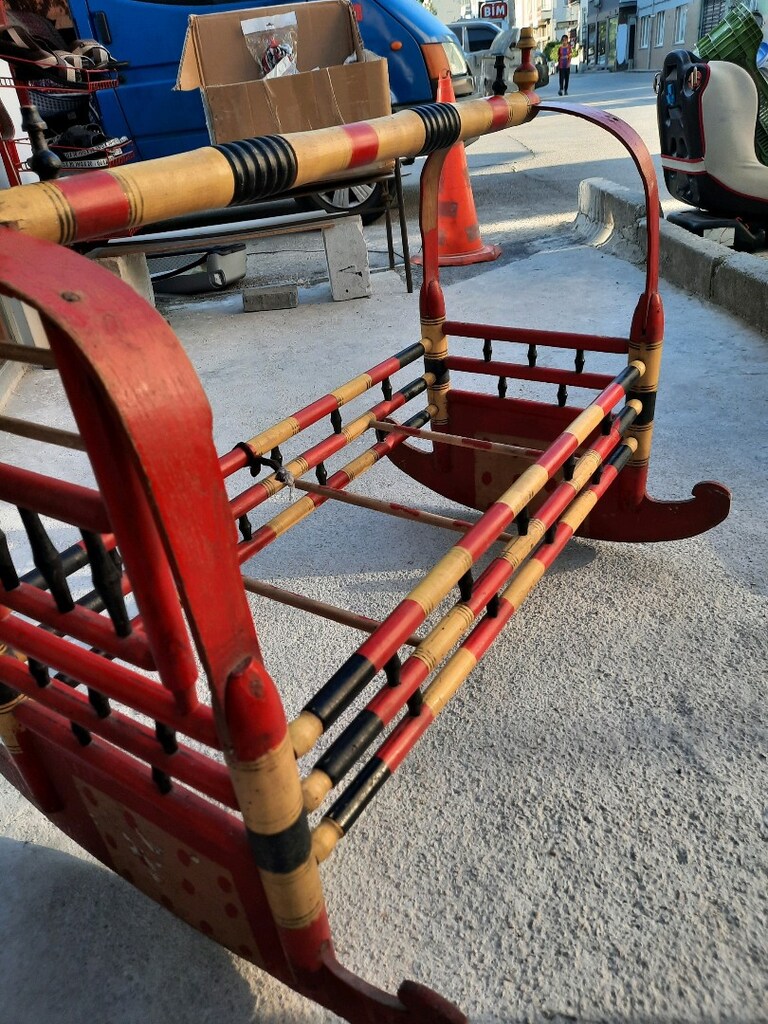 antika Türkmen beşik satılıktır - 5