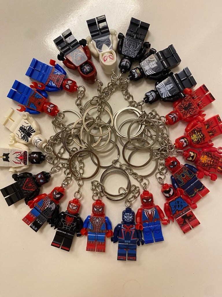 Lego Spiderman Anahtarlık Seti - 2