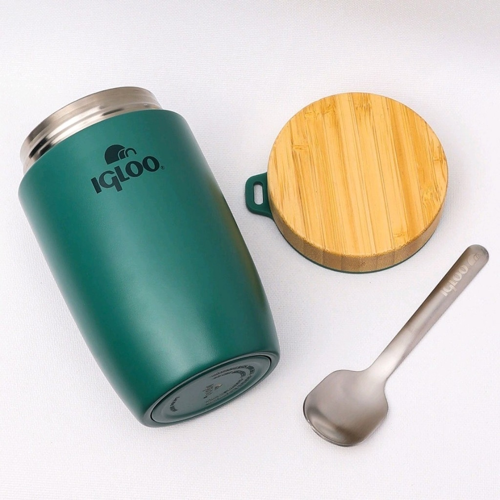 Igloo Bamboo Yemek Termosu 500ml-YEŞİL / SIFIR ÜRÜN - 3