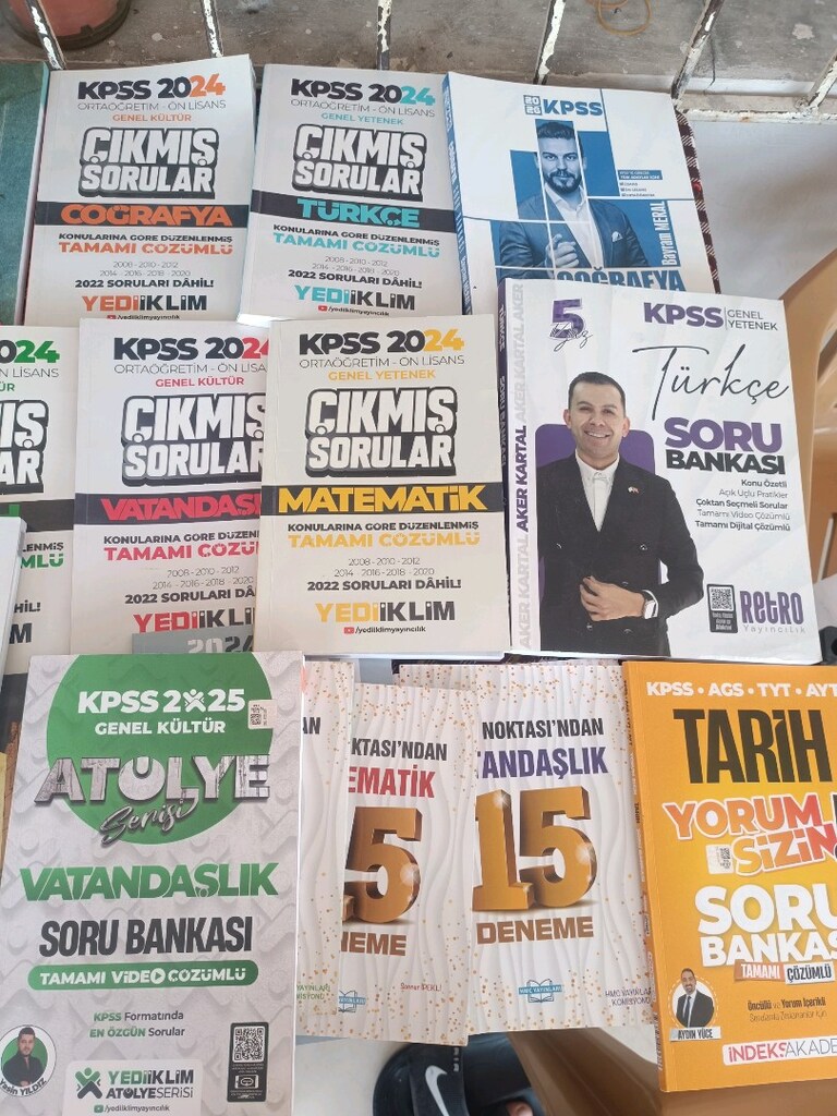 KPSS kitap seti - 4