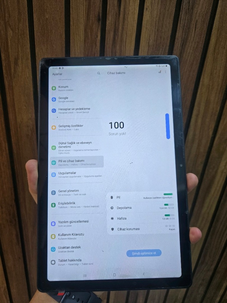 (3 AY GARANTİLİ) SAMSUNG TAB A7 SIFIRDAN FARKSIZ - 2