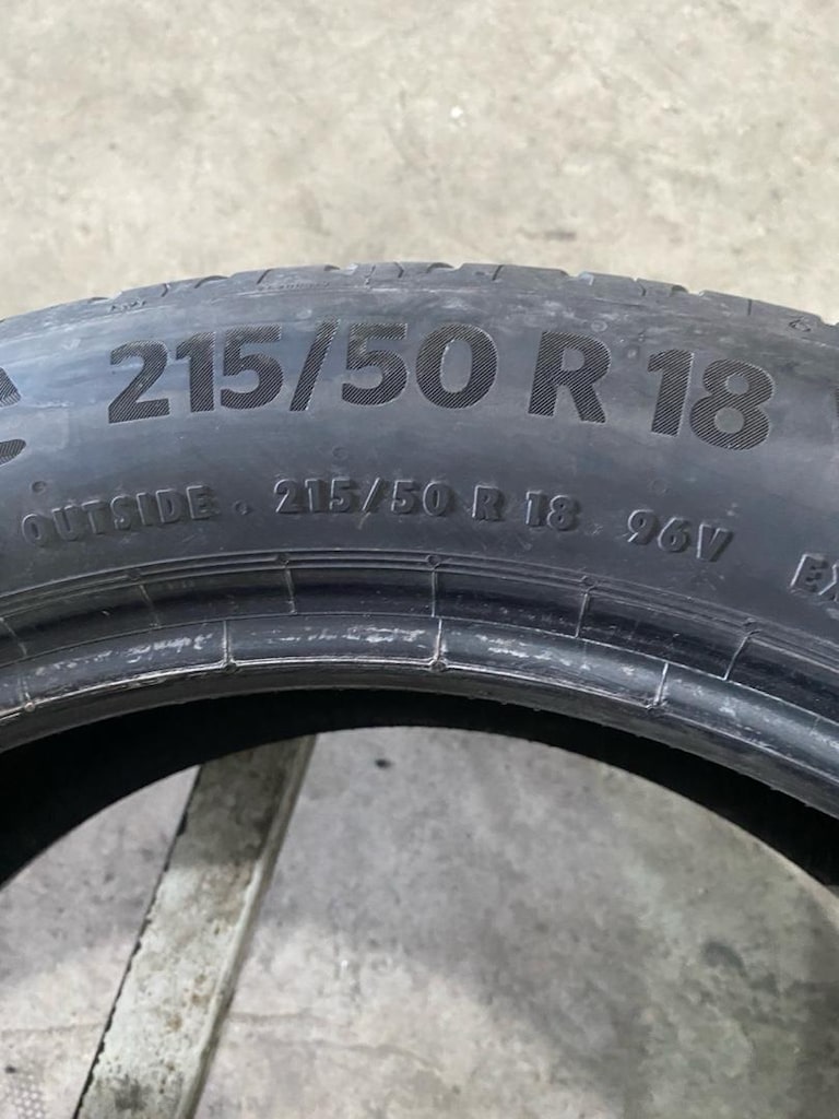 215/50 R 18 2 ADET CONTINENTAL LASTİK - 4