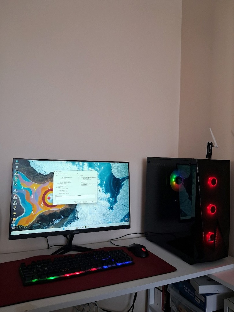 FULL SET OYUNCU BİLGİSAYARI / R5 3600 - GTX 1650 - 165Hz MONİTÖR - 6
