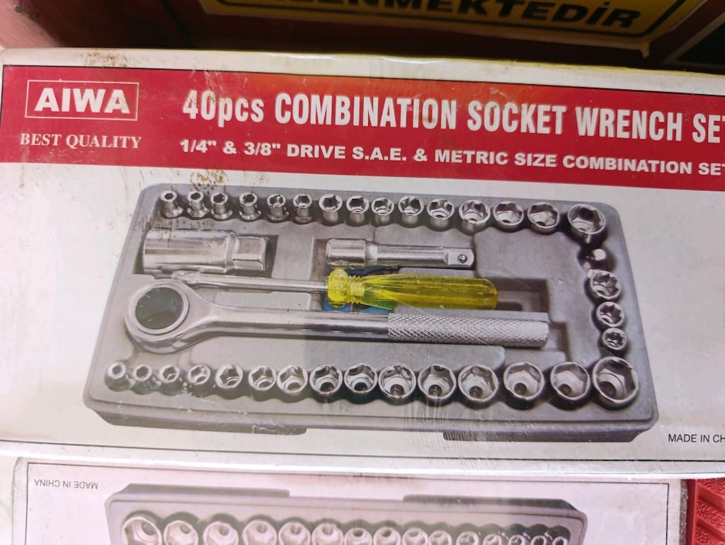 Aiwa 40 Parça Lokma Anahtar Seti - 5