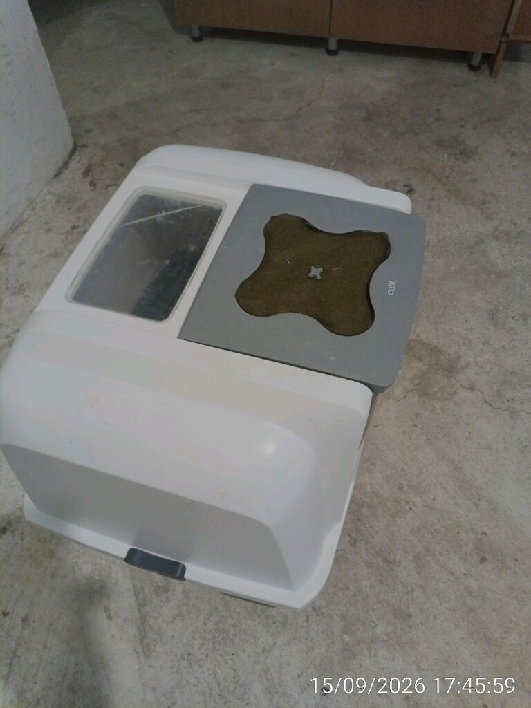 Yarı otomatik kedi tuvaleti-(mekanik kollu) Sincan içi teslim - 7