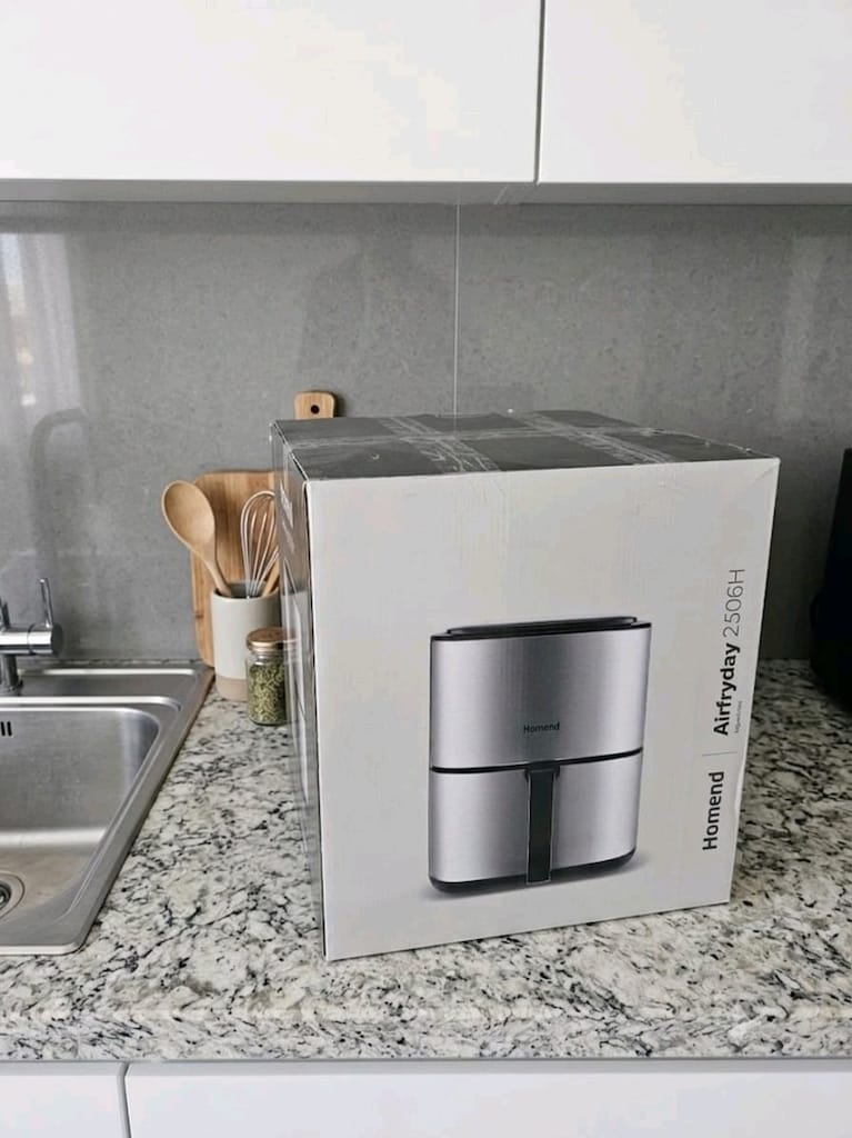 Homend Airfryday 2506H 8 Farklı Program Airfryer Inox 4,2L