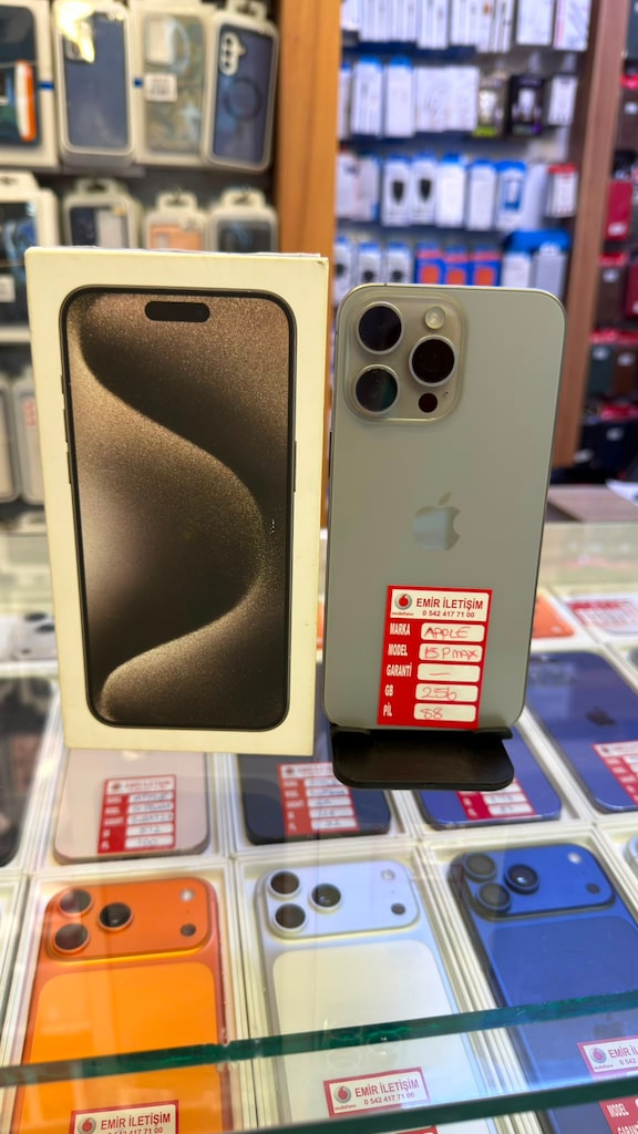 15 PRO MAX 256 GB ORJİNAL TAKASA AÇIK - 10