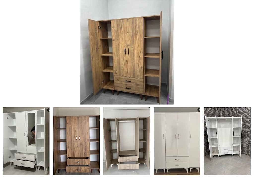 4 kapaklı elbise dolabı lnyylnrpuc - 6