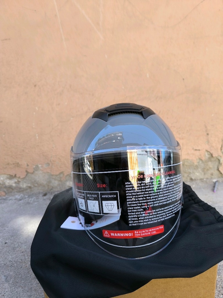Kask JK 526 Yarım Güneş Vizörlü Sıfır Beden M ve L Mevcuttur İzmir - 5
