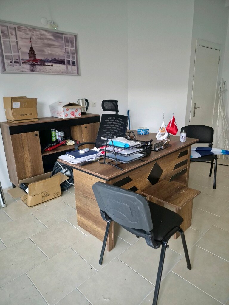 Acil Satılık Ofis Mobilyası Sıfır hiç kullanılmadı - 2