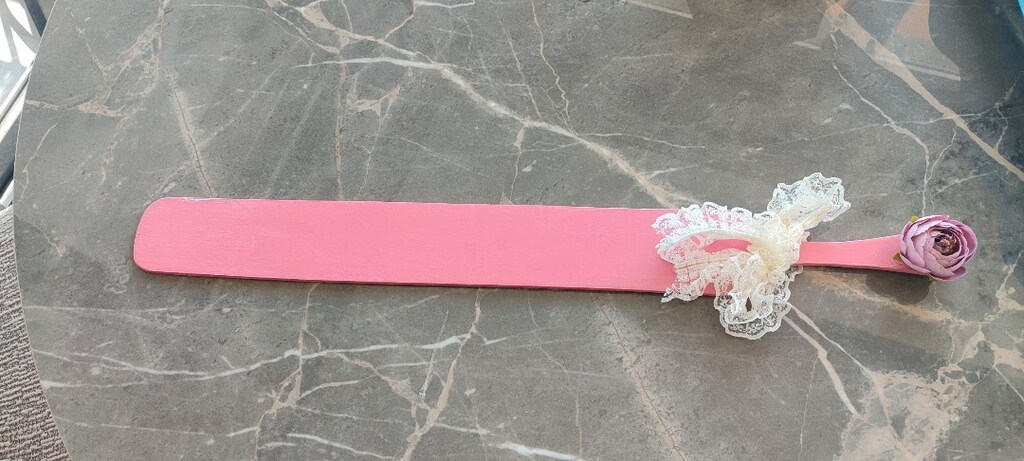 dekor amaçlı çeyiz için Ahşap spatula (dekor amaçlı) - 2