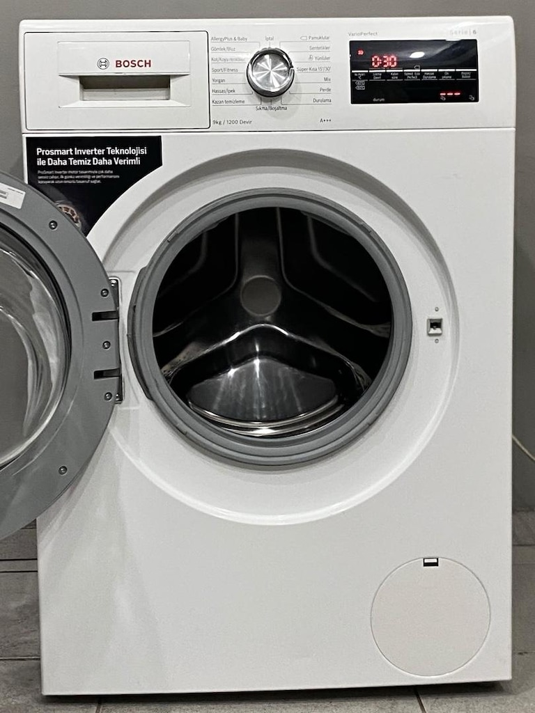 BOSCH 9 KG 1200 DEVİR A+++ SERİE6 YENİ NESİL ÇAMAŞIR MAKİNESİ - 3