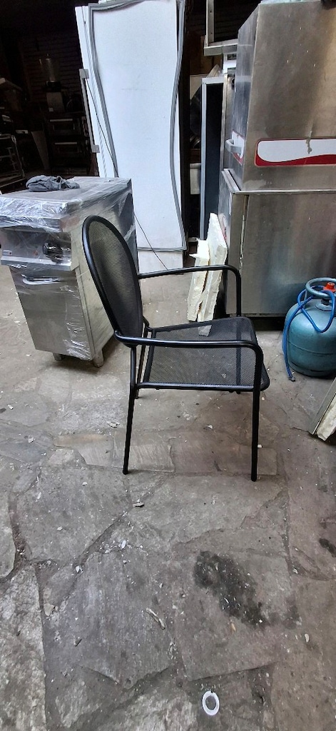 metal sandalye fileli metal kollu sandalye cafe sandalyesi 22.ad tem - 9