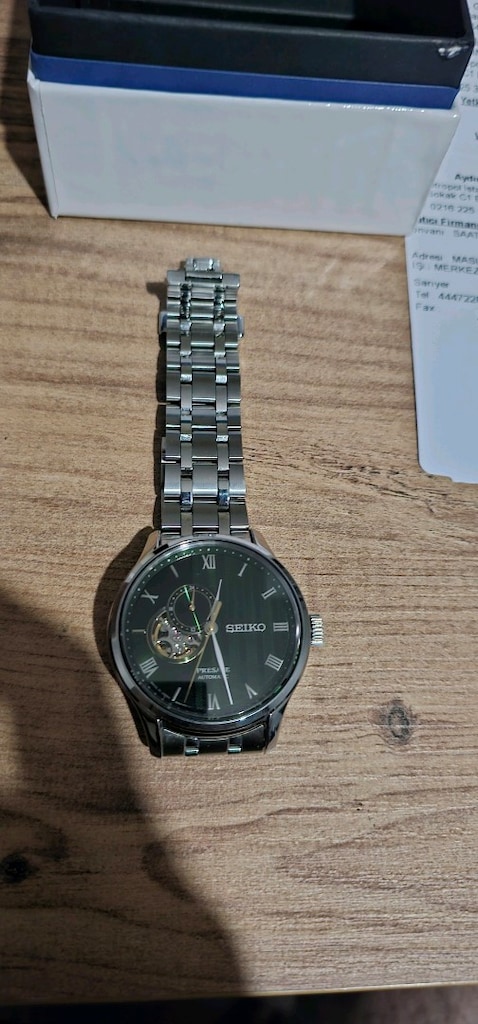Seiko Presage Automatic Saat 10 defa bile takılmadı sıfır ayarında - 3