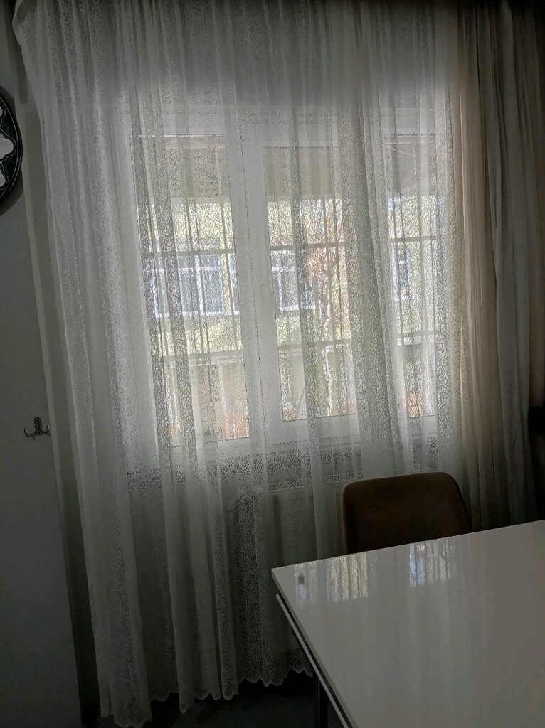 3-adet sifir tul perde - 3