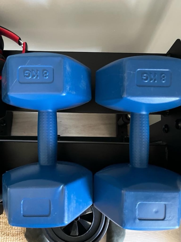 DÖKÜM AĞIRLIK SETİ (68 kg) + kondisyon bisikleti+ barfiks barı - 10