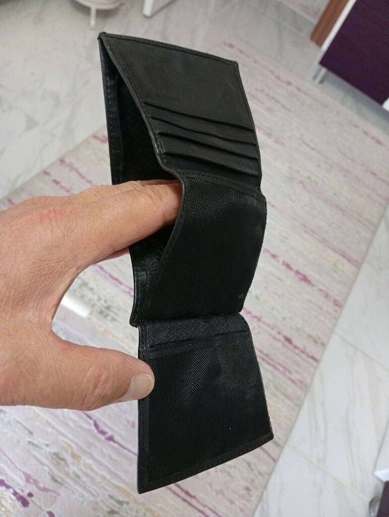 Genauine Leather YDS markalı, hakiki deri cüzdan. - 6