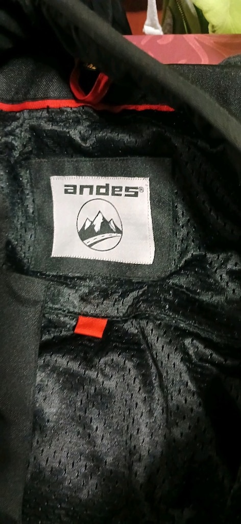 Andes Motosiklet Ceketi iki adet dizlik yagmurluk - 3