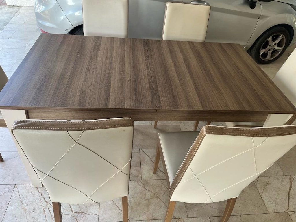 İstikbal salon masası ve 6’lı sandalye takımı - 16