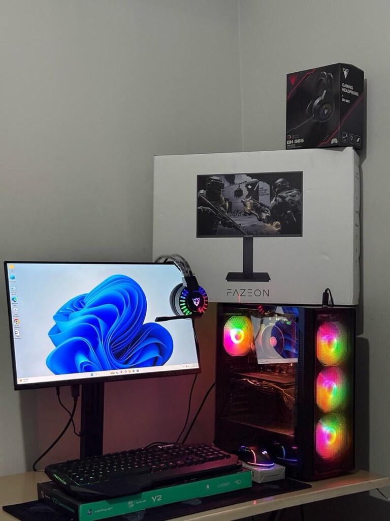 TERTEMİZ 165HZ MONİTÖRLÜ RX5600XT EKRAN KART,16GB RAM'Lİ RYZEN 5 - 4