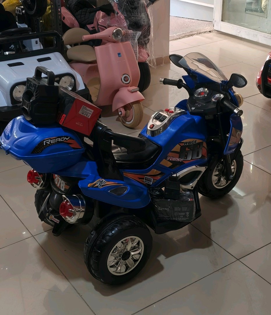 (AnkaCar ÇOCUK OTO GALERİ (12+12 2 KADEMELİ AKÜLÜ ARABA MOTORBİSİKLET - 6