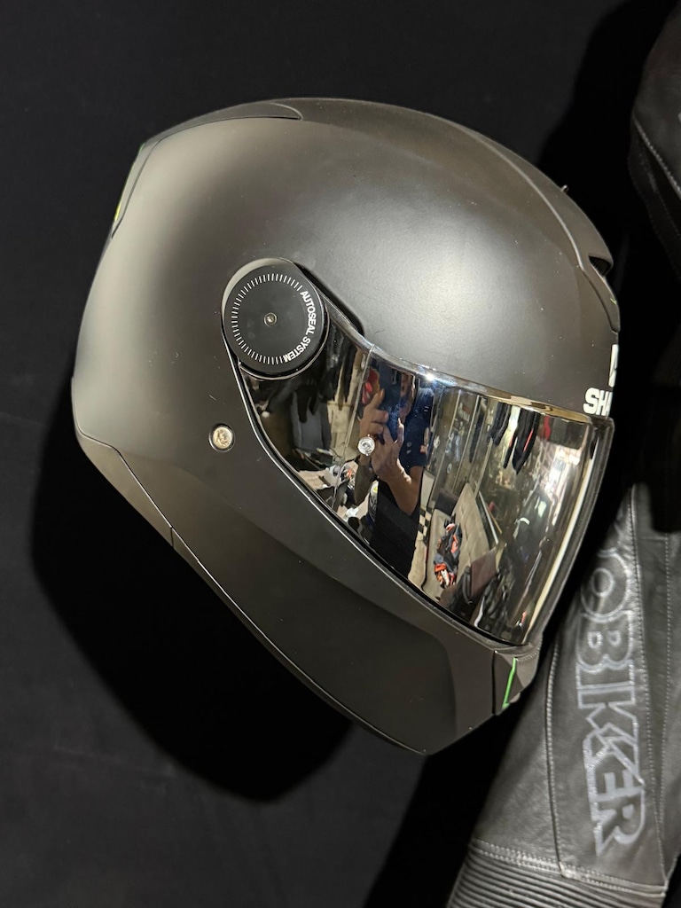 Shark Skwal Motosiklet Kaskı (Entegre LED Sistemli - Temiz) - 5