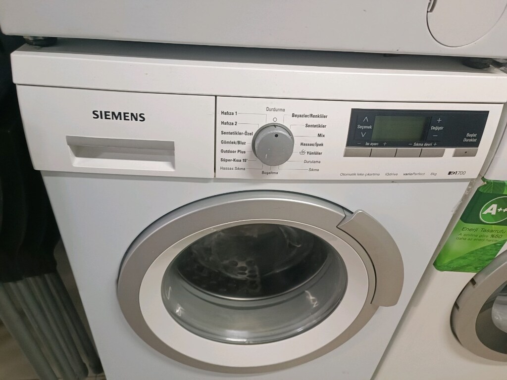 Siemens 10 kg 1200 devir çamaşır Makinesi - 4