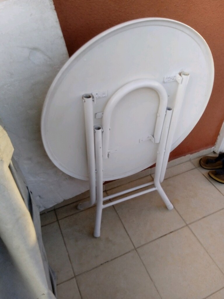 ÜZERİ MERMER DESENLİ KATLANIR MASA KALİTELİ - 2