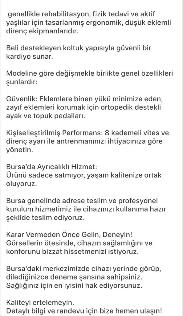 Body Charger yatay kondisyon bisikleti ADRESE TESLİM KURULUM DAHİL - 6