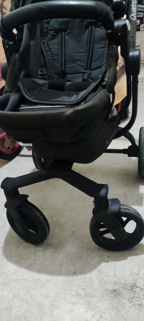Casual Quatro Trona Safe Antrasit Travel Sistem Bebek Arabası - 9