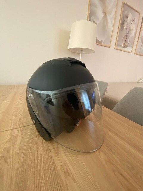 jiekai jk 526 güneş vizörlü yarım kask M beden