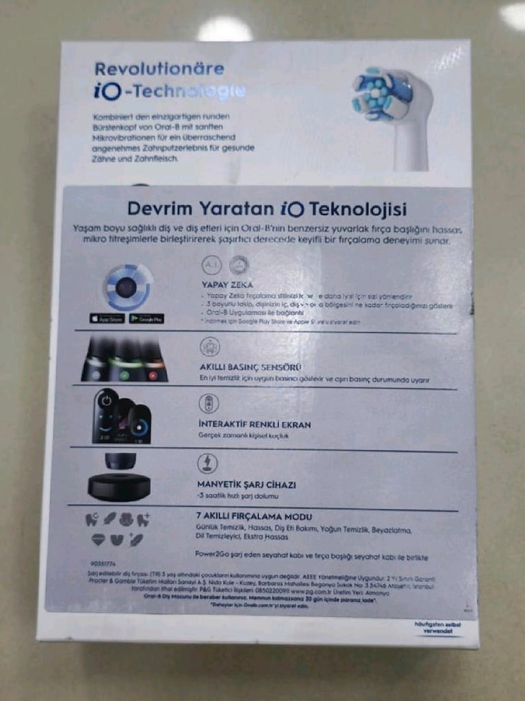 Sıfır Oral B İO 9 Garantili Faturalı - 2