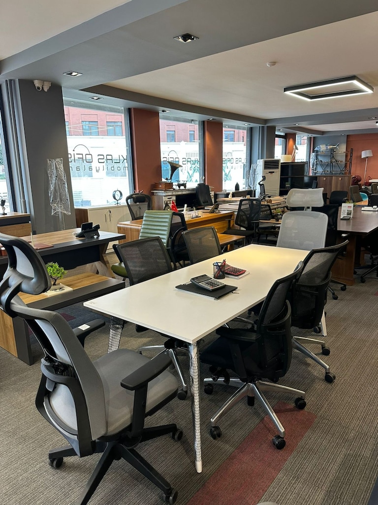 KLAS OFİS ÜSKÜDAR 200x70 BEYAZ BİREYSEL TOPLANTI MASASI SIFIR - 2