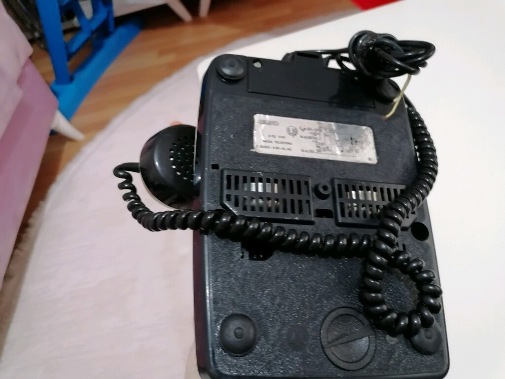 Antika Çevirmeli Telefon, Pop Art çift renkli - 2