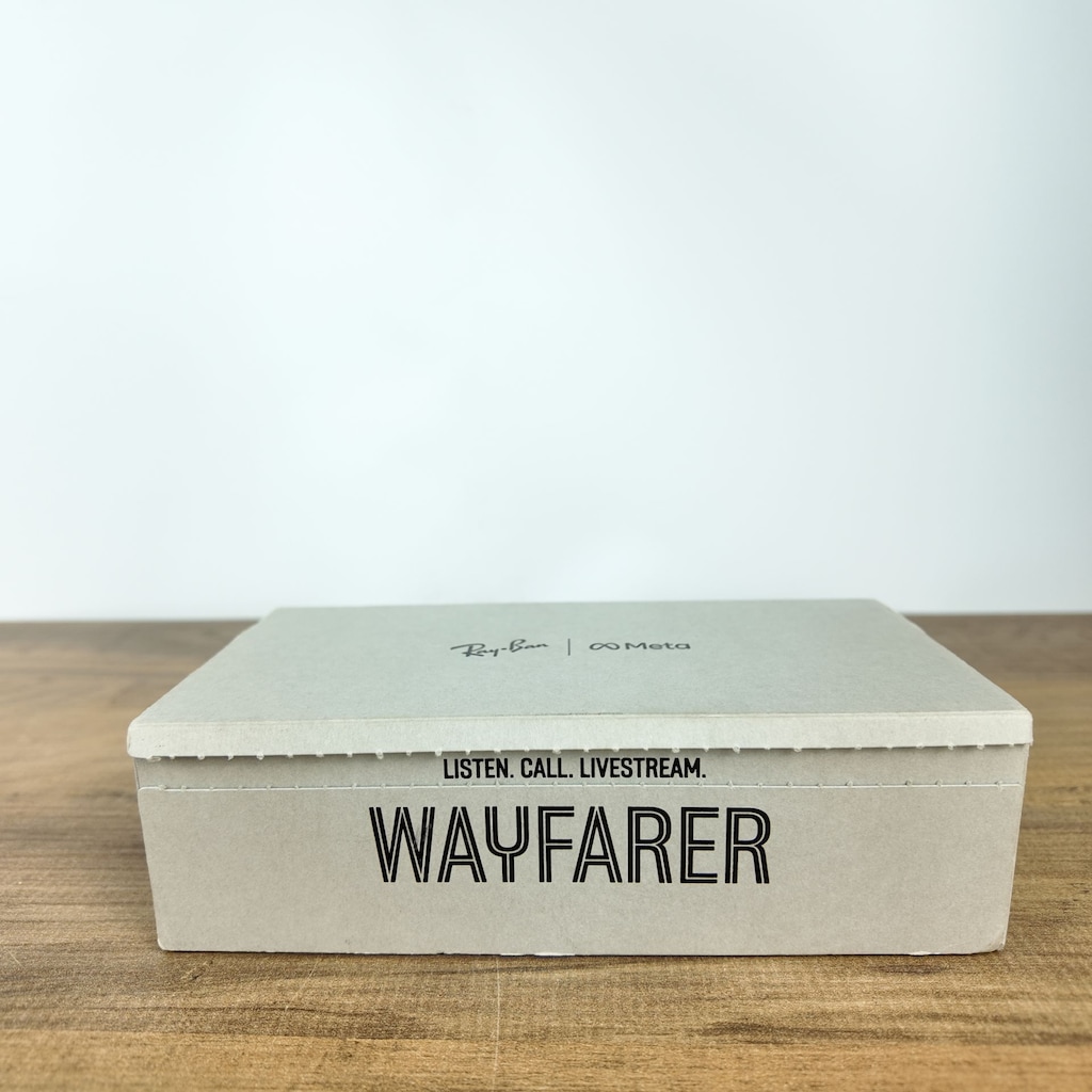 RAYBAN META WAYFARER GEN 1 POLARİZE CAM İKİNCİ EL SIFIR AYARINDA - 3