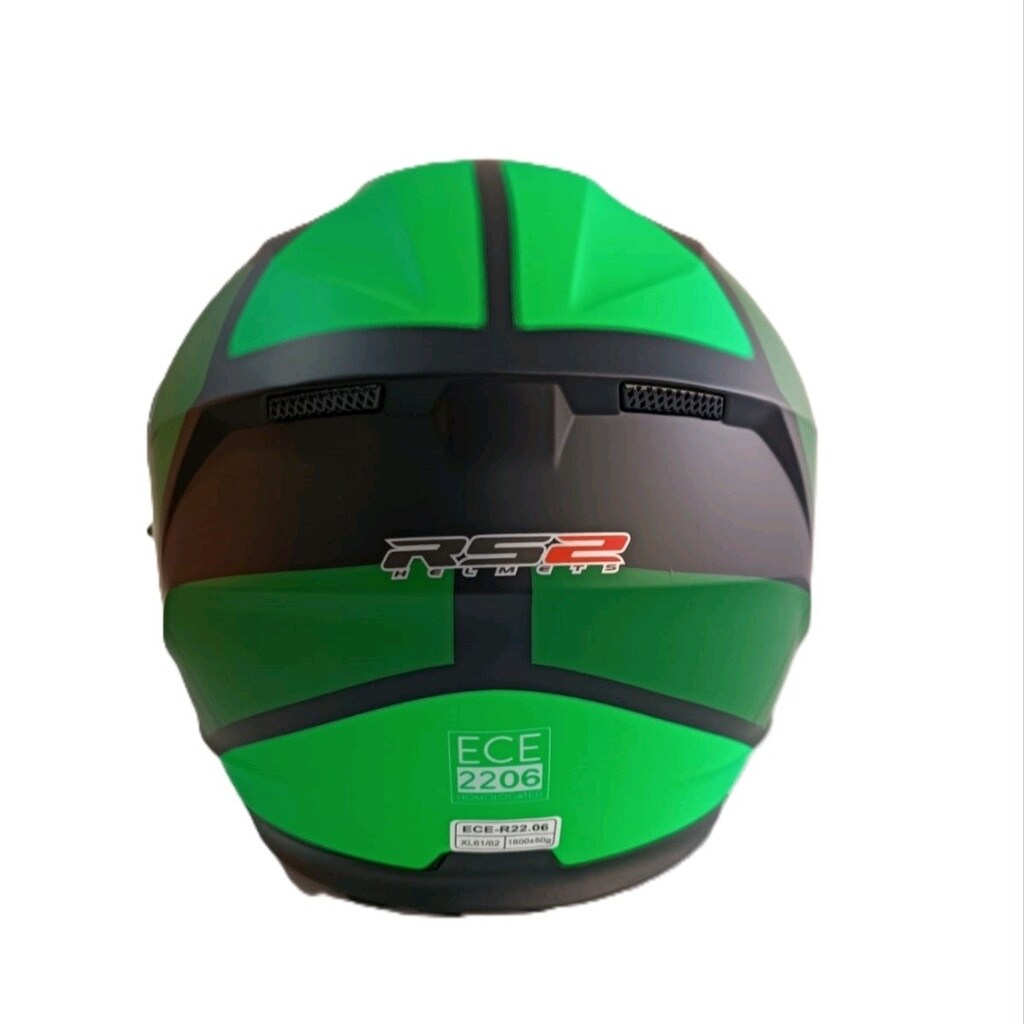 LS2 ÇENE AÇILIR GÜNEŞ VİZORLU YEŞİL SİYAH KASK XL - 5