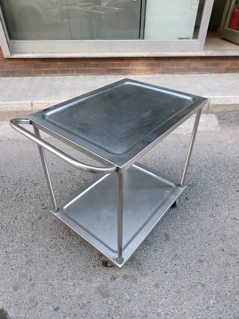 krom servis arabası - 7