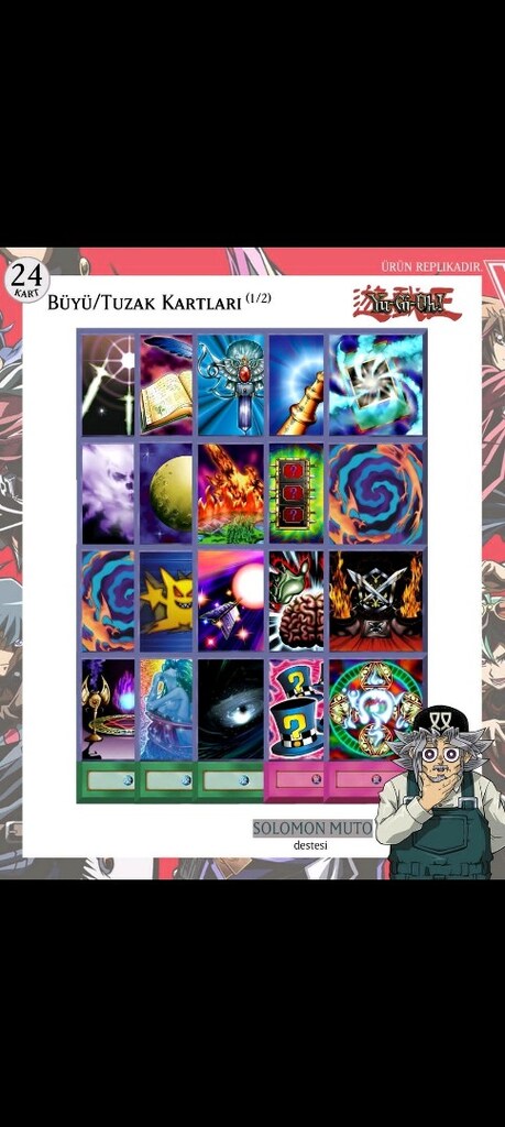 Büyük Baba Anime Hal Destesi 58 Yugioh Kartı Yu-Gi-Oh! - 4