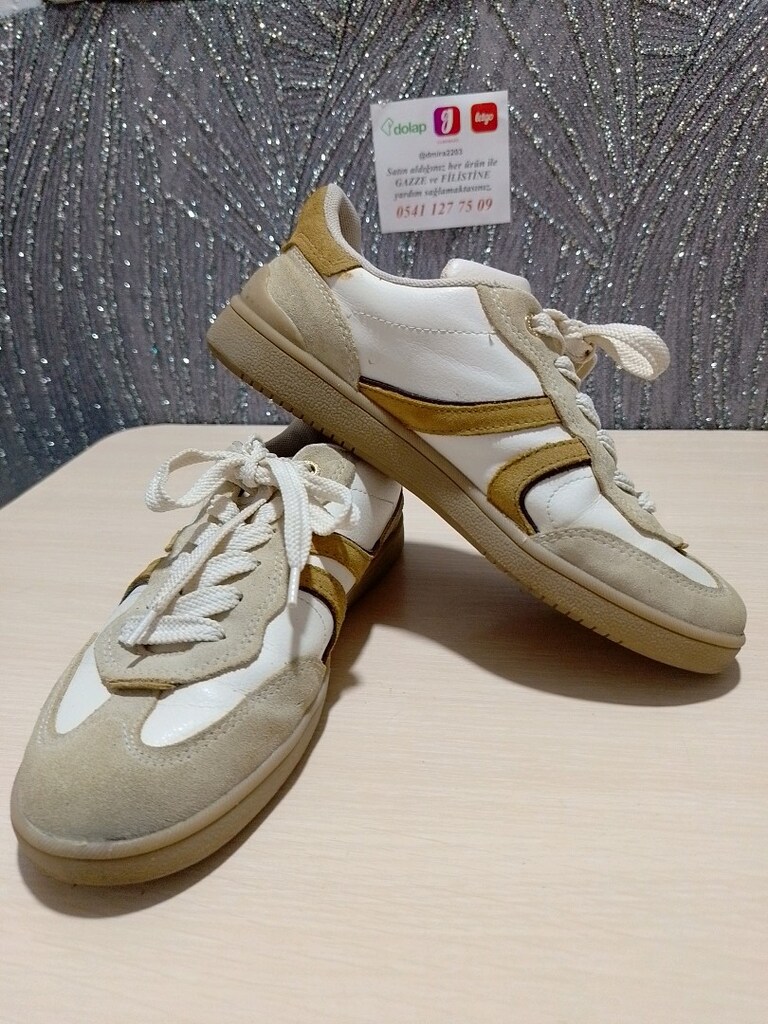 Süet Bayan Sneaker...37 numara — görsel 5/8