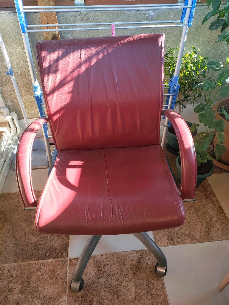 Deri Çalışma Koltuğu - 5