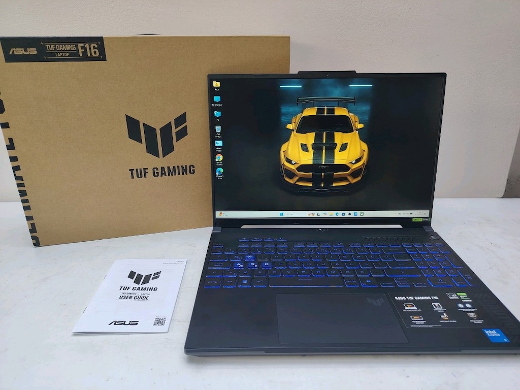 18 AY GARANTİLİ ASUS TUF F16. İNTEL CORE 5 210H 16GB DDR5 RTX 4050 6GB - 8