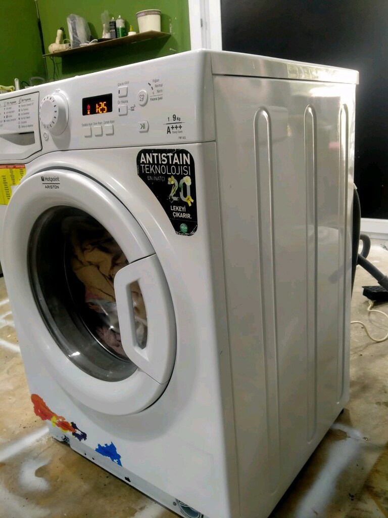 ustasından satılıktır Ariston 9 kg çamaşır makinesi satılıktır - 3