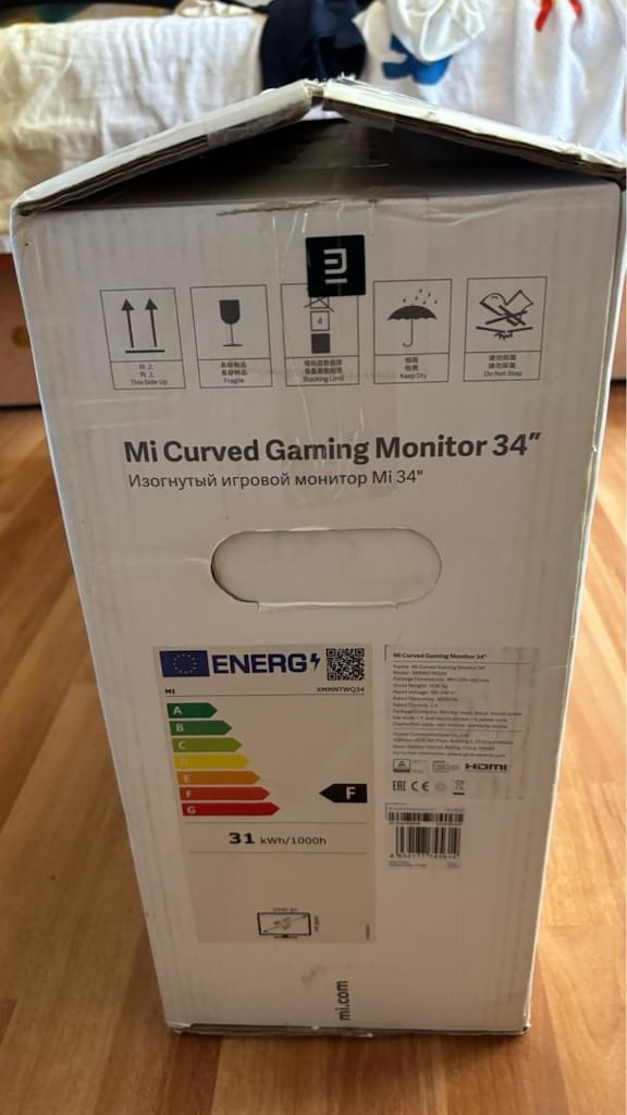 Xiaomi MI curved Gaming Monitör 34” - 8
