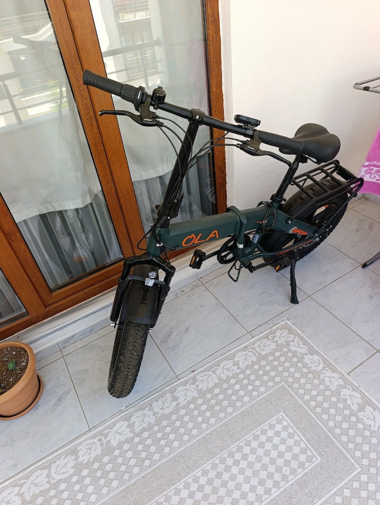 YEPYENİ SİFİRDAN FARKSİZ ELEKTRİKLİ KATLANİR BİSİKLET - 3