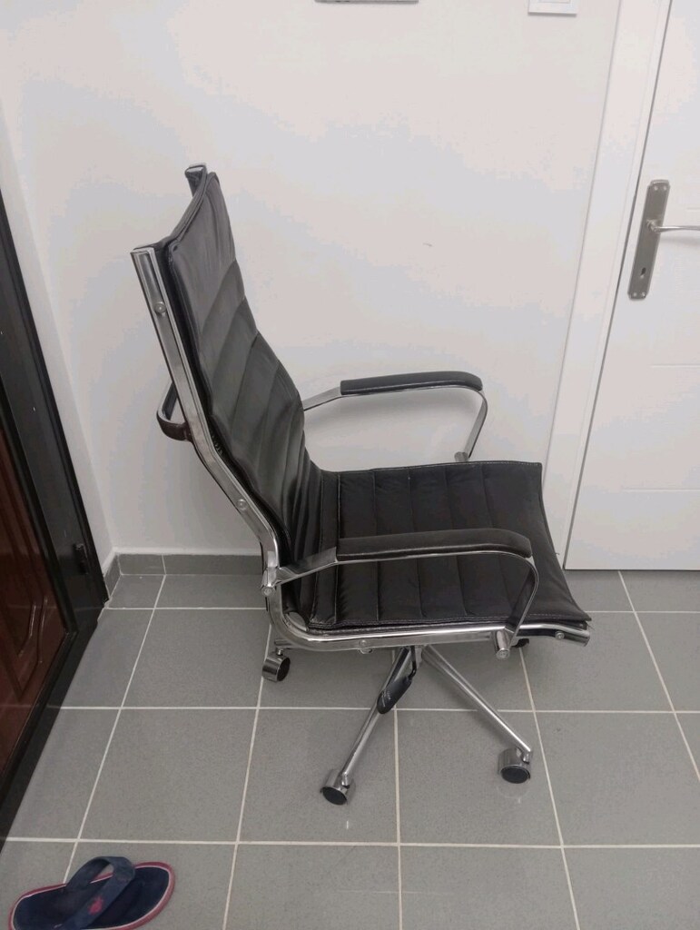 KKlasik Eames Stil Krom Ofis Koltuğu - 2