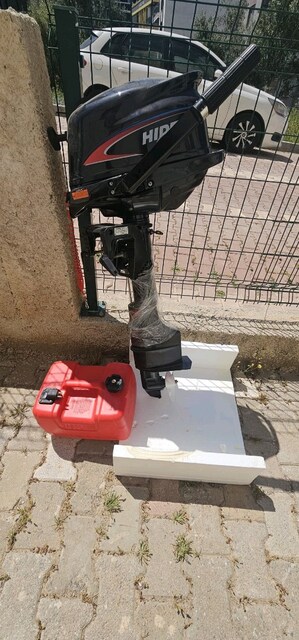 kayık motoru dıştan takma, depolu,kısa şaft, Hidea