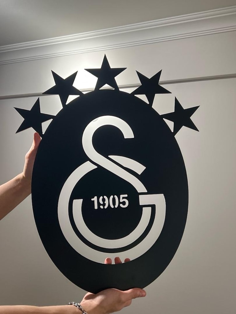 CNC KESİM NEON AYDINLATMALI GALATASARAY LOGOSU