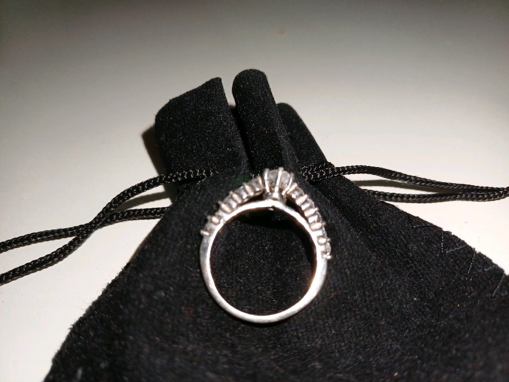 2.86 gram 925 ayar zirkon taşlı bayan gümüş yüzük. - 6